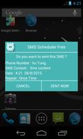 SMS Scheduler Free स्क्रीनशॉट 2