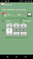 Golf ScoreCard Free screenshot 2