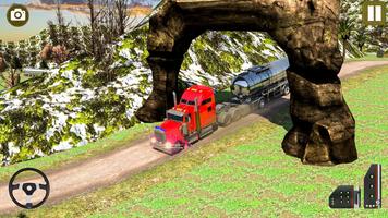 برنامه‌نما Offroad Oil Tanker Transport - Fuel Simulator 2018 عکس از صفحه