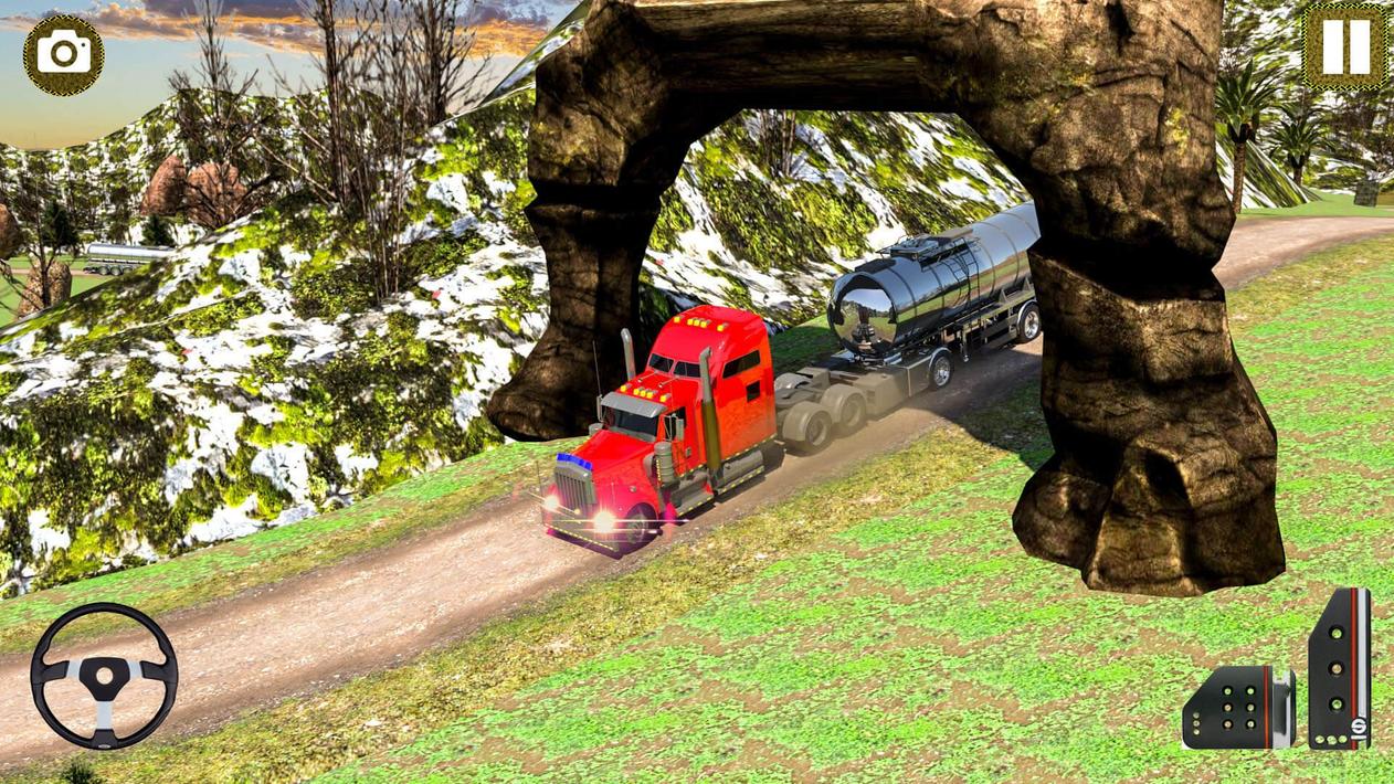 Offroad Oil Tanker Transport Fuel Simulator 2018 untuk