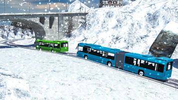 Coach bestuurder sneeuw Simulator screenshot 2
