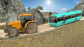 Real Pull Chained Tractor :Tow Tricky Transporter Ekran Görüntüsü 1