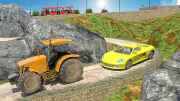 Real Pull Chained Tractor :Tow Tricky Transporter Ekran Görüntüsü 3