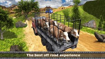 농장 동물 운송업 자 트럭 시뮬레이터 2017 포스터