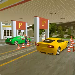 Sport car parcheggio Pro & gas