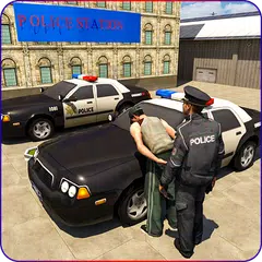 Crimen ciudad policía coche: d