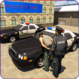 犯罪都市警官車: ドライバの3d 警察2018 アイコン