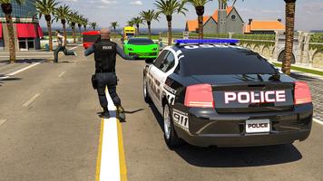 Suç Şehir polis arabası: sürüc gönderen