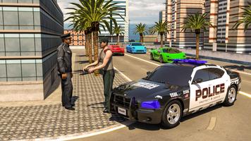 Crime City Cop Car: Driver 3D  स्क्रीनशॉट 1