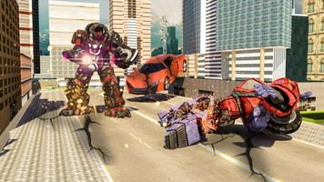 Coche Rise of Robot: Auto Robot Simulator 2018 captura de pantalla 2