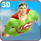 Amazing Superhero City Rescue Mission Adventure 3D icône