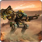 Zombie Robot War : City Rescue from Zombies simgesi