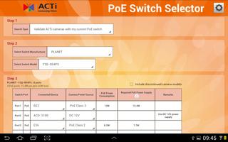 ACTi PoE Switch Selector Affiche