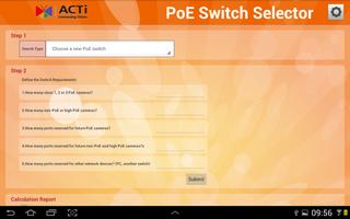 ACTi PoE Switch Selector screenshot 1