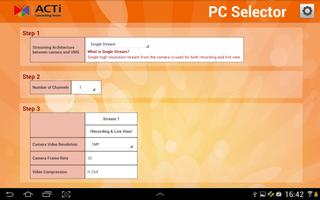 ACTi PC Selector capture d'écran 2