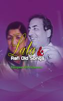 Lata and Rafi Old songs poster