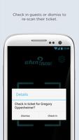 WhenNow Ticket Scanner capture d'écran 2