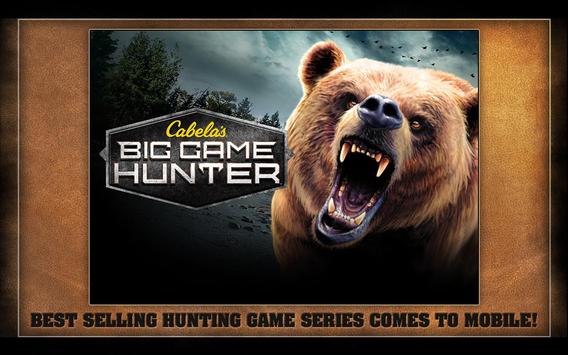 Cabela's Big Game Hunter banner