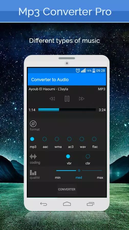 MP3 Converter Pro APK pour Android Télécharger