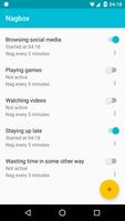 Nagbox — recurring reminders Plakat