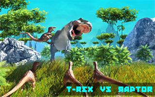 恐龍獵人戰鬥FPS遊戲3D 海報