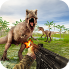 Ultimate Jungle Dino 3D Hunter Simulator Game أيقونة