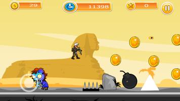 Soldier Army Cartoon Adventure Game capture d'écran 2