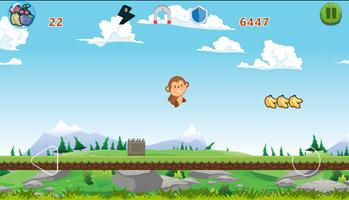 Monkey Run Adventure captura de pantalla 1