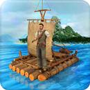 Đảo Raft Escape - Sứ mệnh anh hùng để sống còn 201 APK