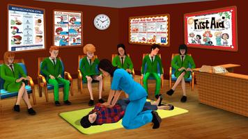 Ville virtuel Lycée: Mega Dance Crush bataille capture d'écran 2