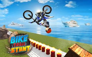 Bike Trail Stunt Tricks Gry wyścigowe Moto screenshot 3