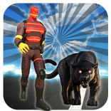 Multi Panther Hero City Crime Battle
