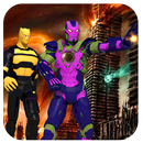 Immortal Superhero vs Futuristic Robots Ring Fight APK