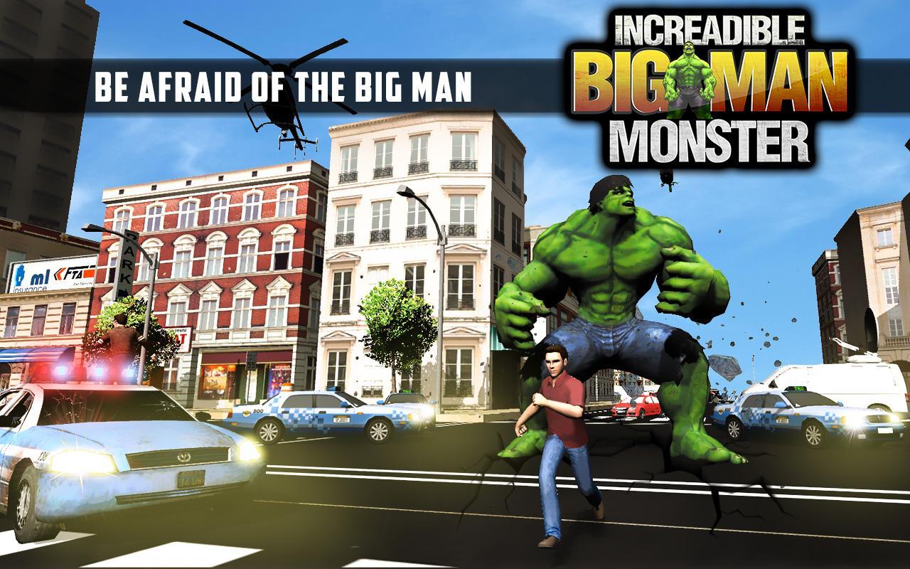 Man or monster. Игры про Халка на андроид. Big Monster Flash game. Increadibles Fathee.