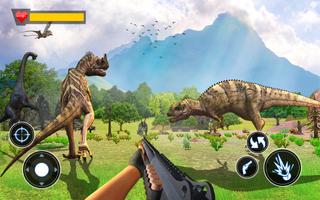 Poster Giochi di caccia ai dinosauri