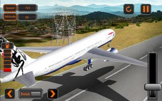 Plane Flight Simulator 18 - Real Pilot Flying Game capture d'écran 3