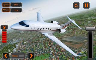 Plane Flight Simulator 18 - Real Pilot Flying Game screenshot 1