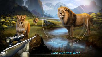 Lion Hunting - 2017 Sniper 3D screenshot 1