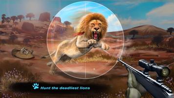 Lion Hunting - 2017 Sniper 3D screenshot 2