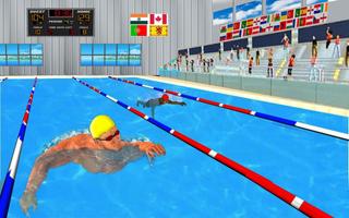Real Water Swimming Pool Race Water Park Adventure screenshot 2