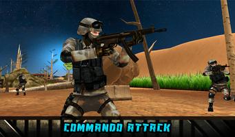 Реальная Commando Frontline Attack скриншот 3
