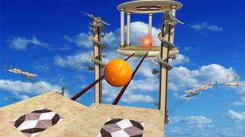 Ball 3D Roll Sky: Balance der Auferstehung Kugel Screenshot 2