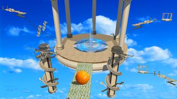 3 Schermata Rotolamento Sky 3D Ball: Bilanciare la sfera Resur