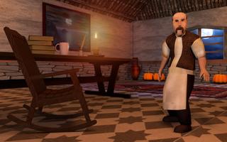 Strange Scary Neighbor 3D Real Escape Jogos Grátis Cartaz