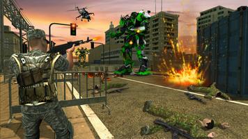 Sniper War Vs Robot Transformation 18:Future Fight imagem de tela 1