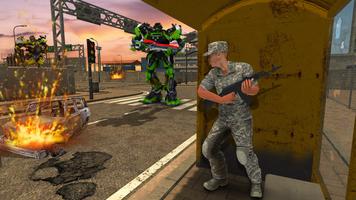 Sniper War Vs Robot Transformation 18:Future Fight imagem de tela 2