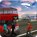 Tourist Flugzeug Transporter - Flight Simulator 3D APK