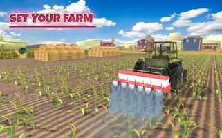 Real Tractor Farming Simulator 18 Harvesting Game capture d'écran 2