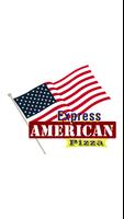 Express American Pizza SK1 الملصق