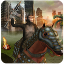 Flying Apes vs Police Robot Survival APK